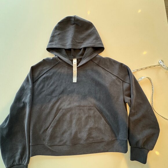 lululemon Softstreme Hoodie Black Size 8 - Picture 3 of 6